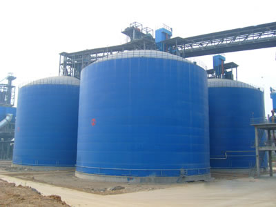 岐山水泥钢板库改造