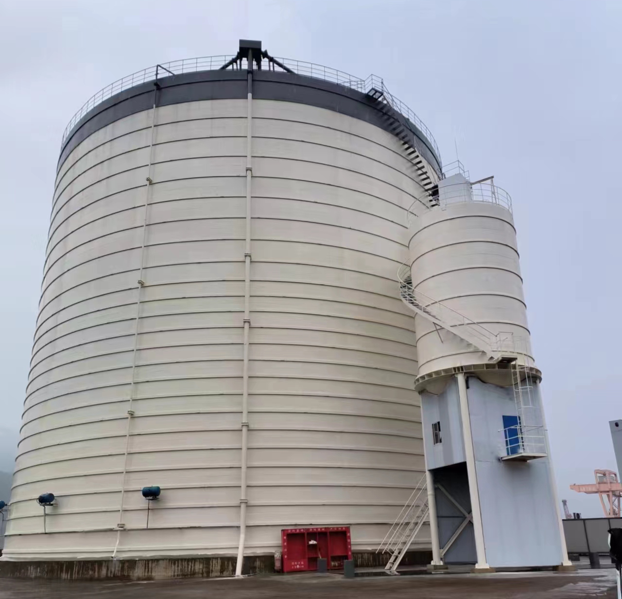 岐山10万吨水泥钢板库